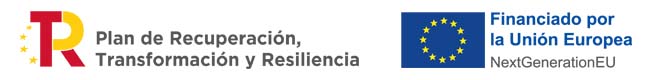 plan de recuperación transformación y resiliencia gobierno de españa. Fondos FEDER Unión Europea